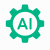 simple green gear icon